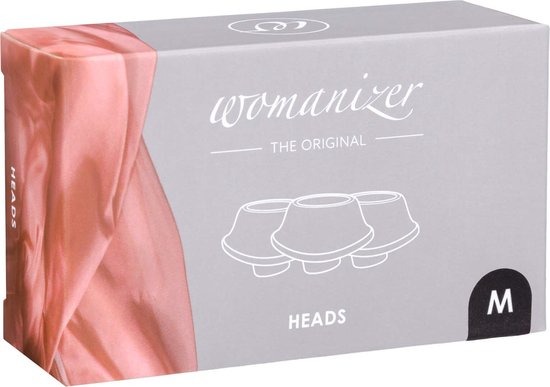 Змінні насадки на Womanizer Premium і Classic, чорний, розмір M