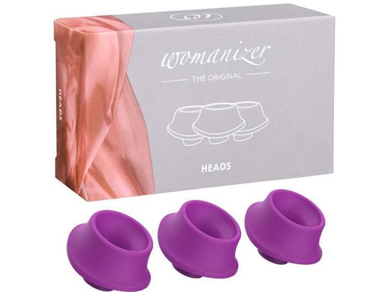 Змінні насадки Womanizer Premium, Eco, Classic, Liberty, Starlet 2, фіолетовий, розмір L
