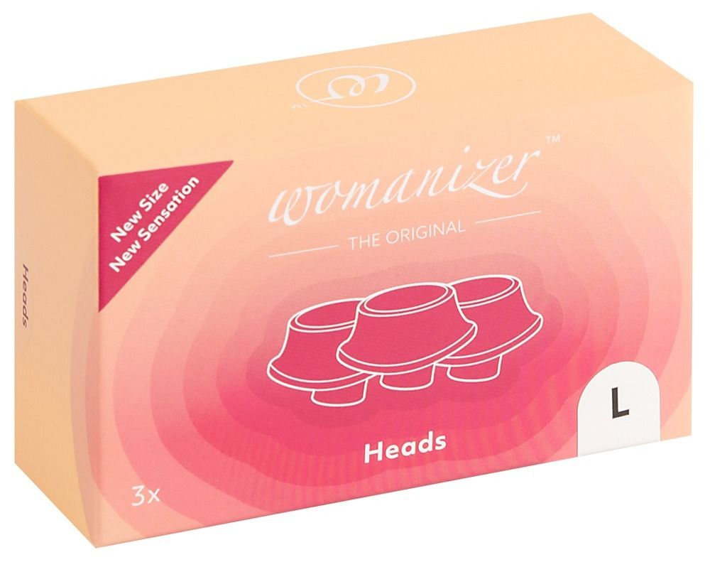 Змінні насадки Womanizer Premium, Eco, Classic, Liberty, Starlet 2, білий, розмір L