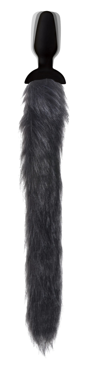 Анальна пробка хвостик із вібрацією Tailz Vibrating Anal Plug With Tail - Fox