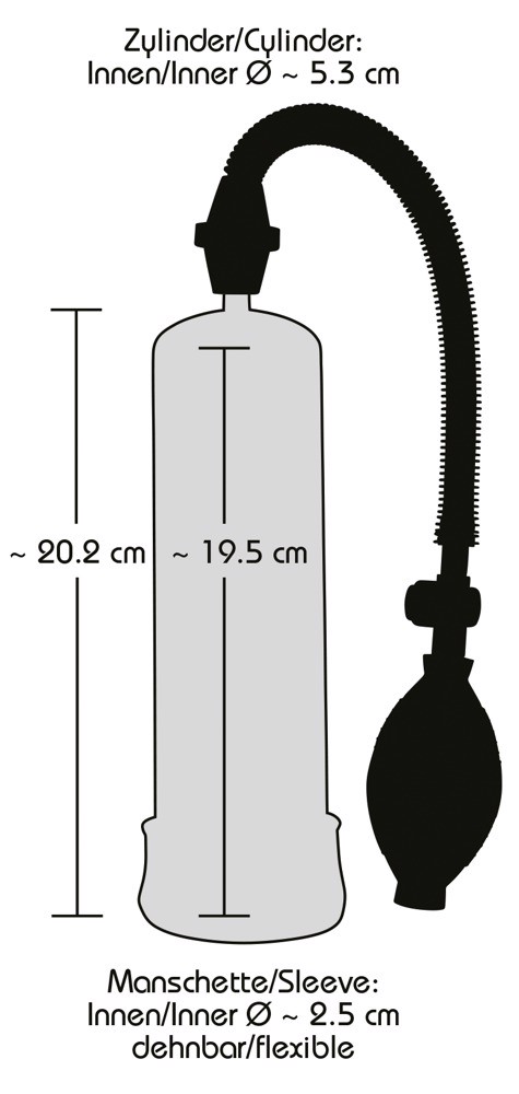 Помпа вакуумна You2Toys Bang Bang Penis Pump чорна