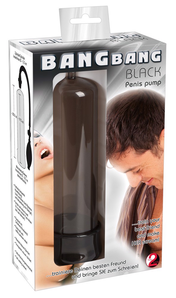 Помпа вакуумна You2Toys Bang Bang Penis Pump чорна