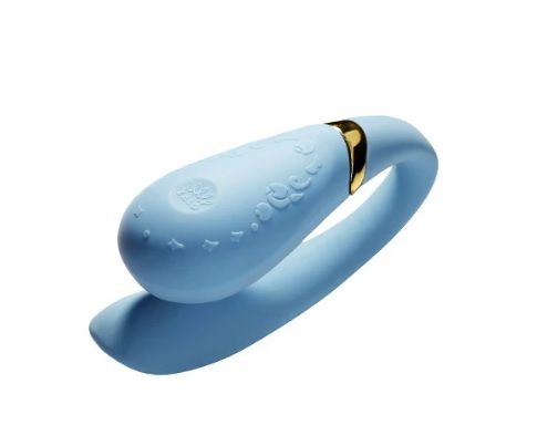 Вібратор для пар ZALO Fanfan, Royal Blue