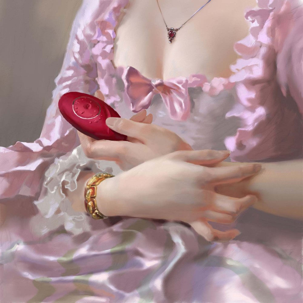 Вібратор кліторальний ZALO Jeanne Rouge Pink