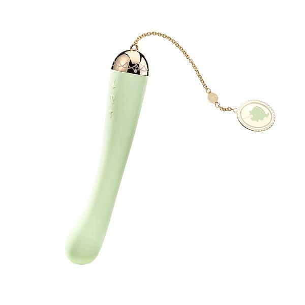 Вибратор для точки G с подключением к телефону ZALO Momoko Melon Green