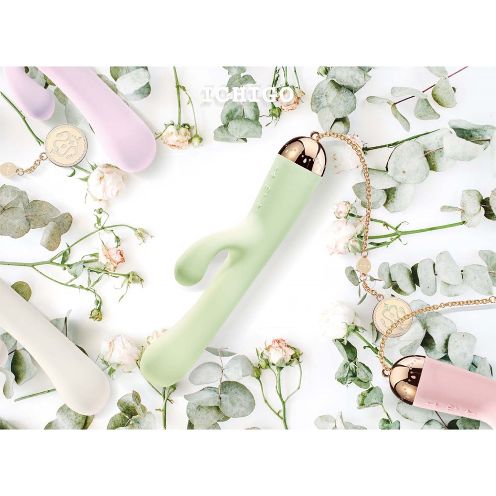 Вибратор двойной ZALO Ichigo Melon Green