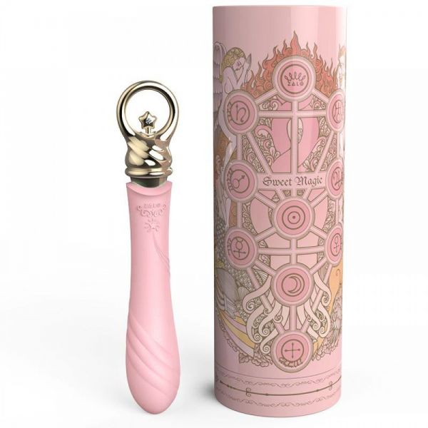 Вібромасажер із функцією підігріву ZALO COURAGE, Fairy Pink