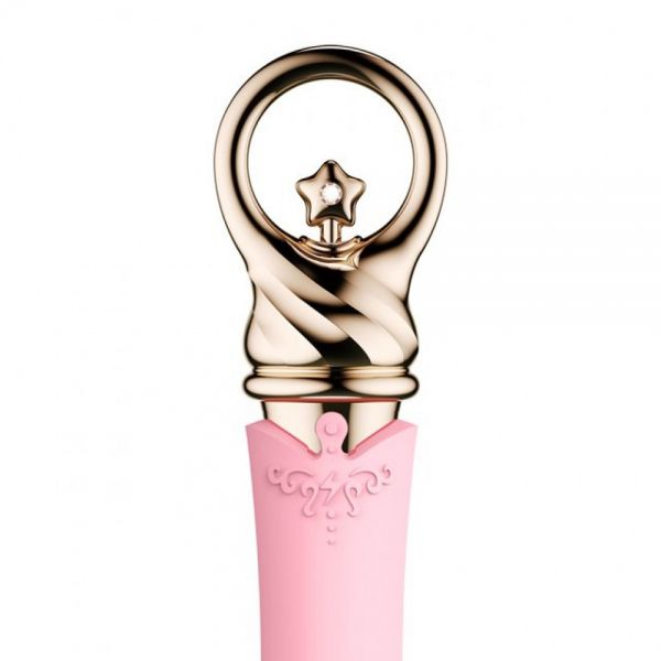 Вібромасажер із функцією підігріву ZALO COURAGE, Fairy Pink