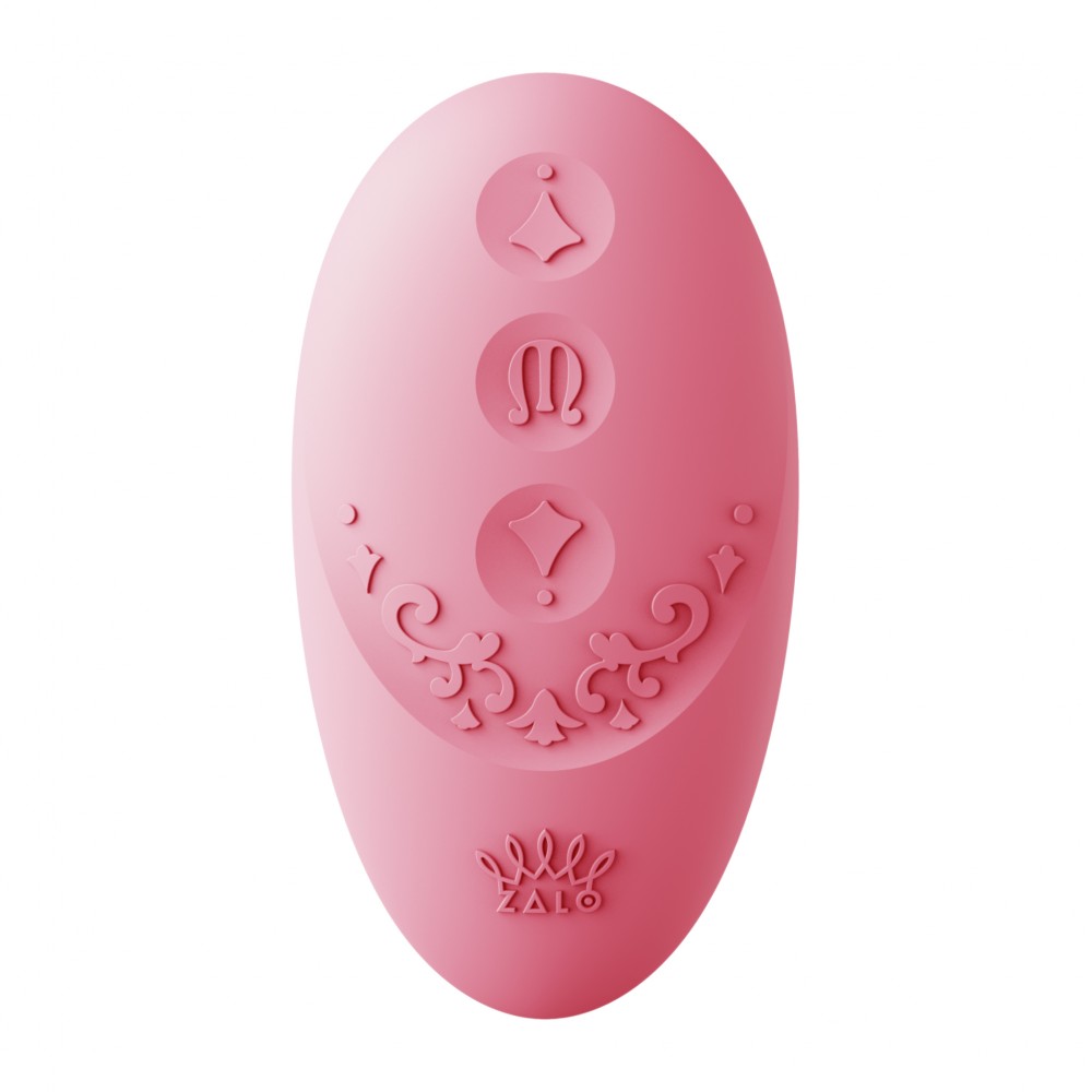 Смарт-вібратор для пар Zalo Jessica Set з Управлінням з телефону і пультом PINK