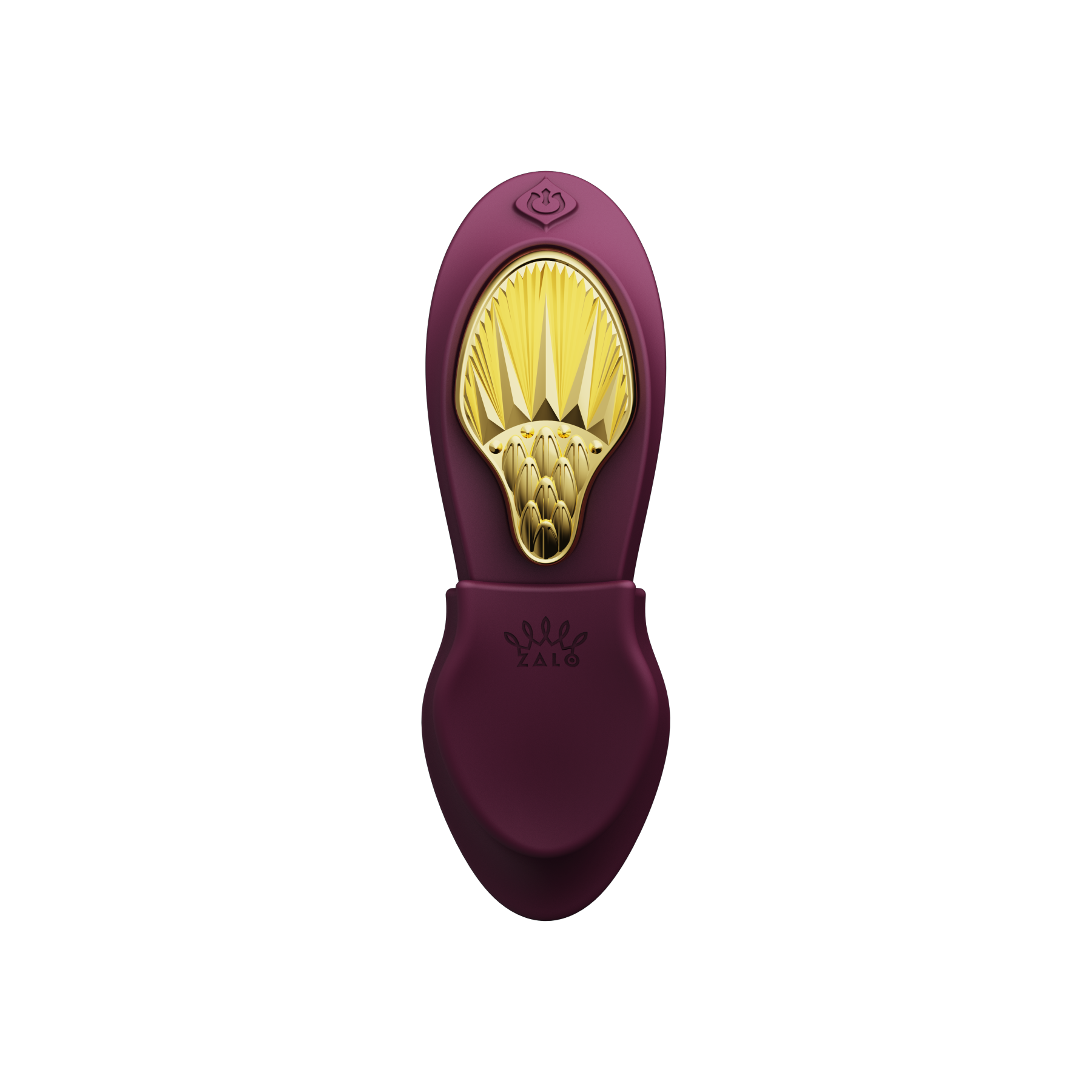 Вібратор в трусики AYA Zalo Velvet Purple на пульті керування