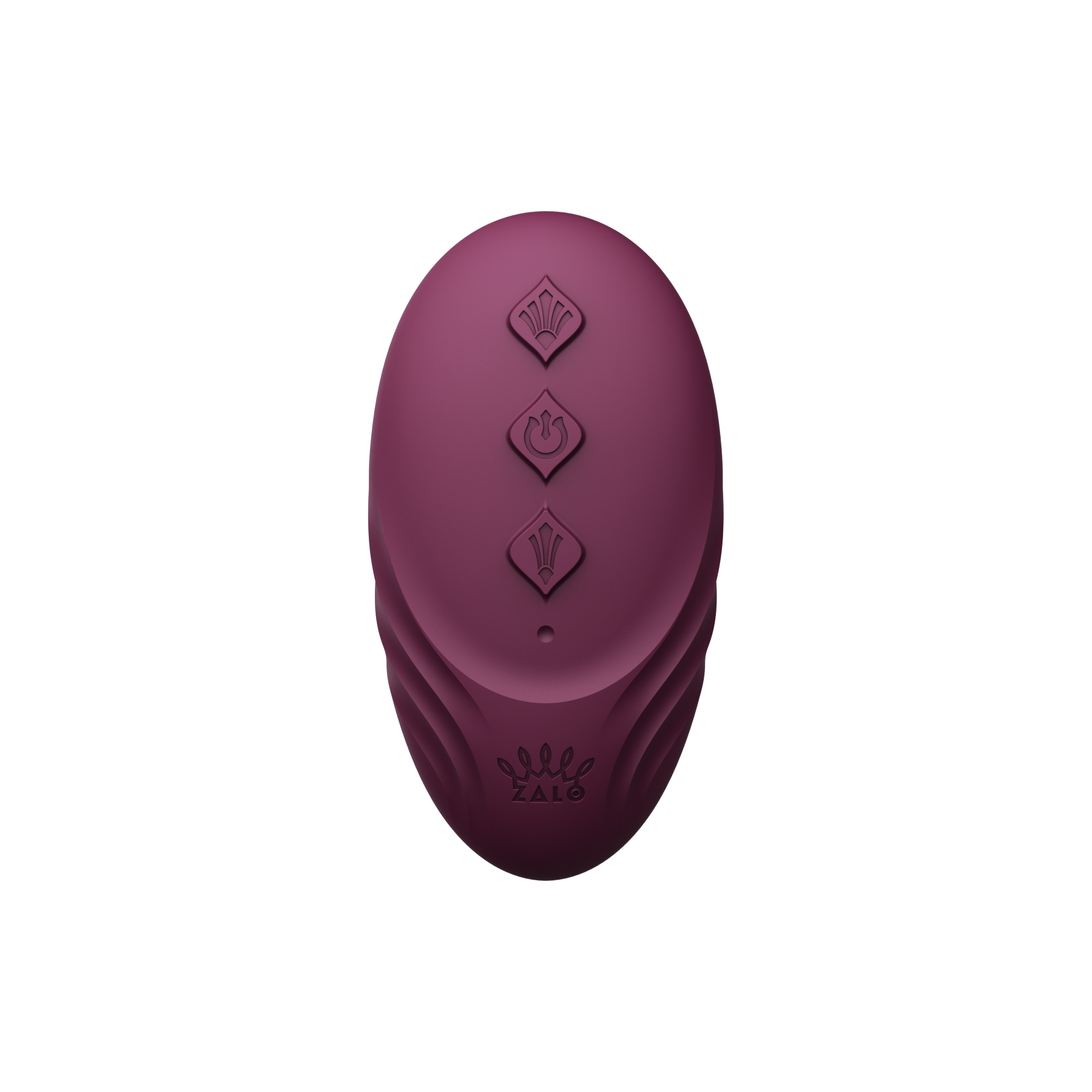 Вібратор в трусики AYA Zalo Velvet Purple на пульті керування