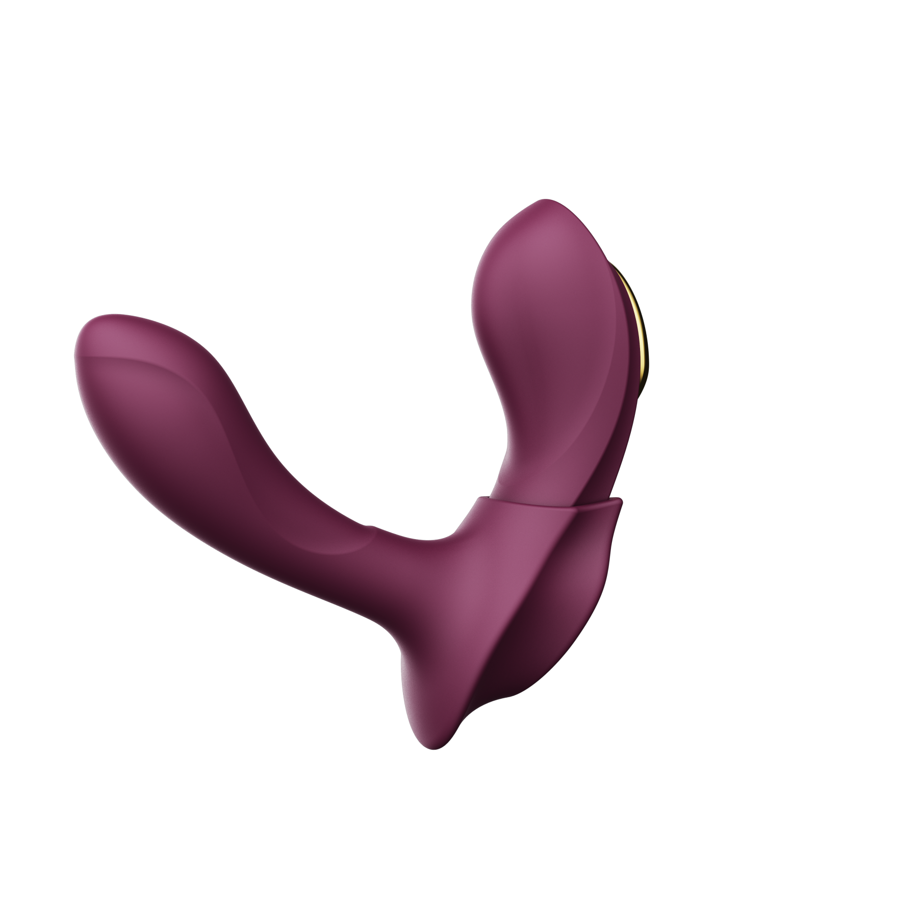 Вібратор в трусики AYA Zalo Velvet Purple на пульті керування