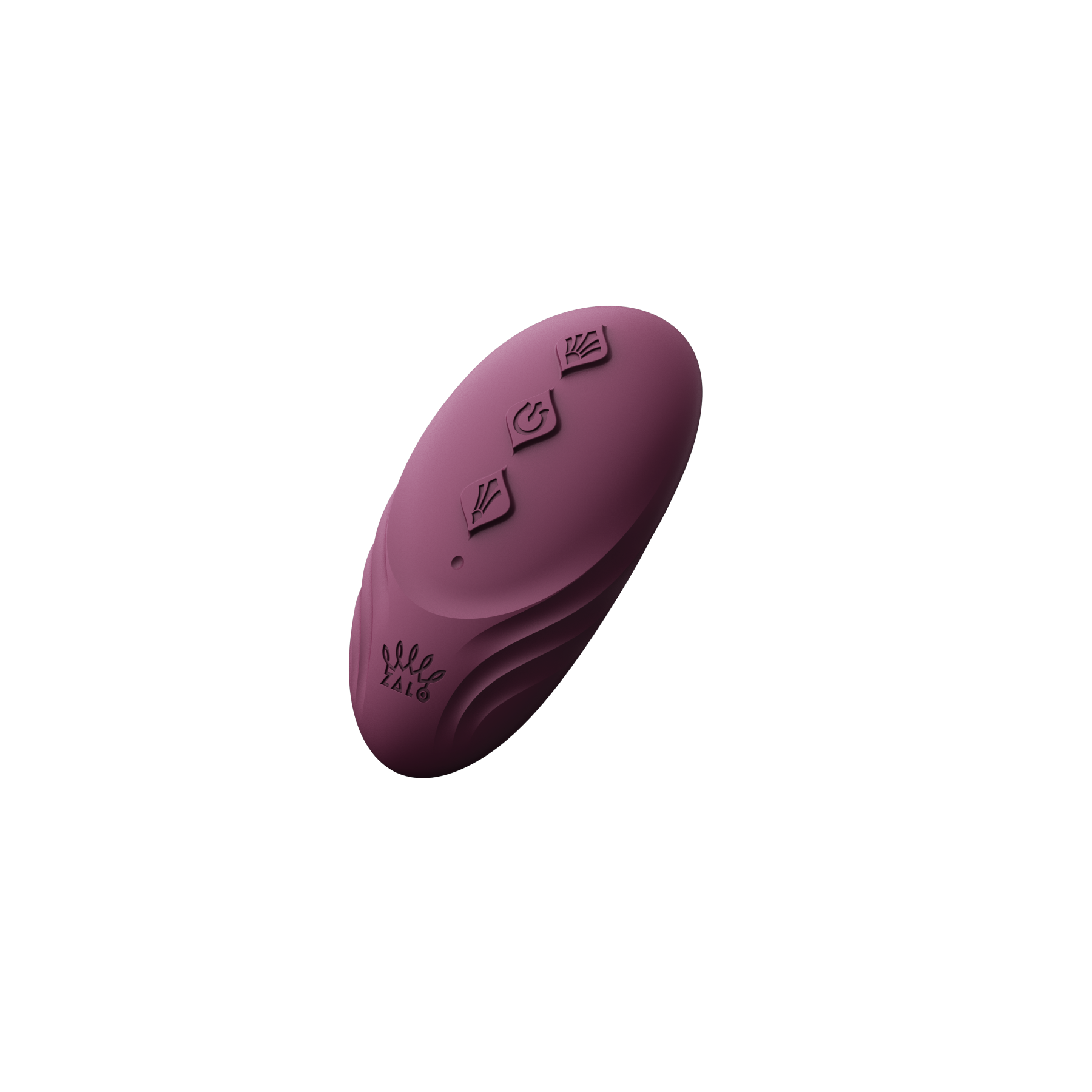 Вібратор в трусики AYA Zalo Velvet Purple на пульті керування