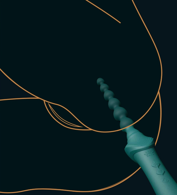 Вібратор двосторонній універсальний ZALO BESS 2 Velvet Purple з 4 насадками та нагріванням, фіолетовий