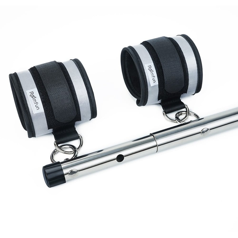 Комплект фіксуючої розпірки з регулюванням Roоmfun Adjustable Spreader Bar Kit чорний/сірий
