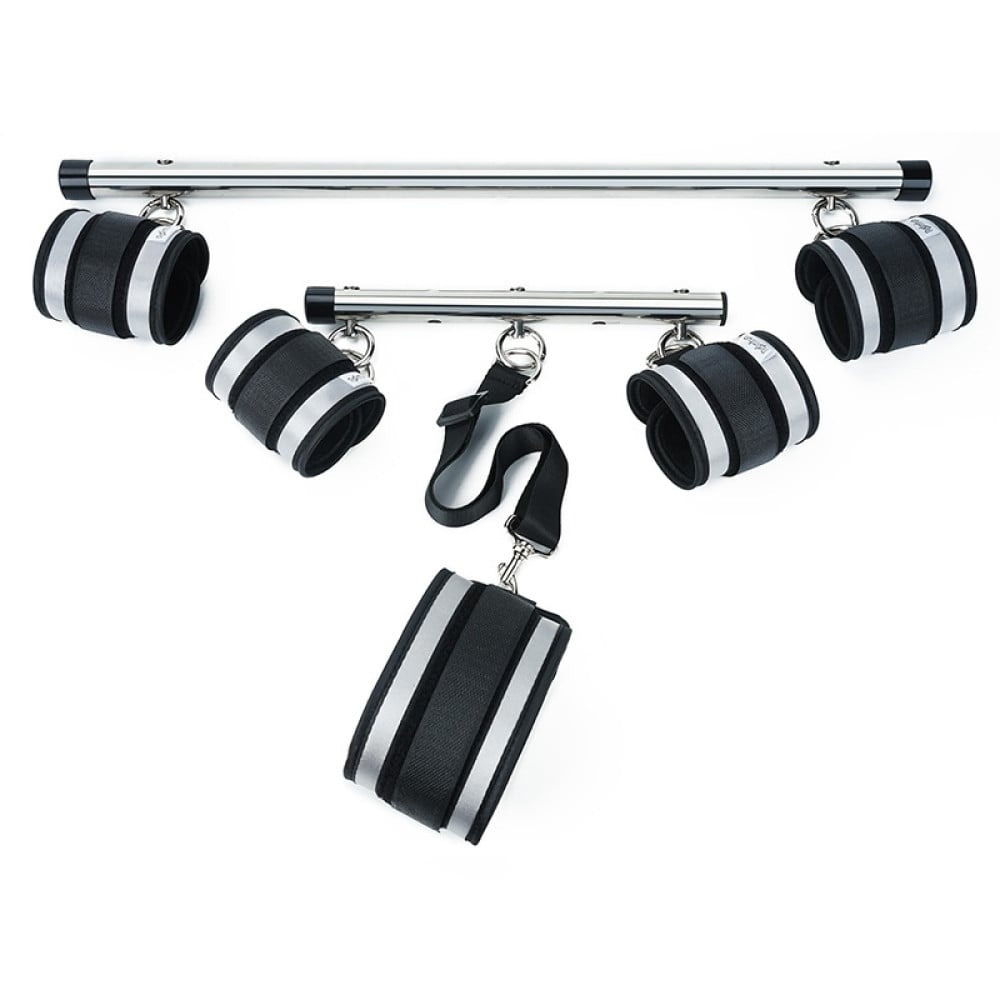 Комплект фіксуючої розпірки з регулюванням Roоmfun Adjustable Spreader Bar Kit чорний/сірий