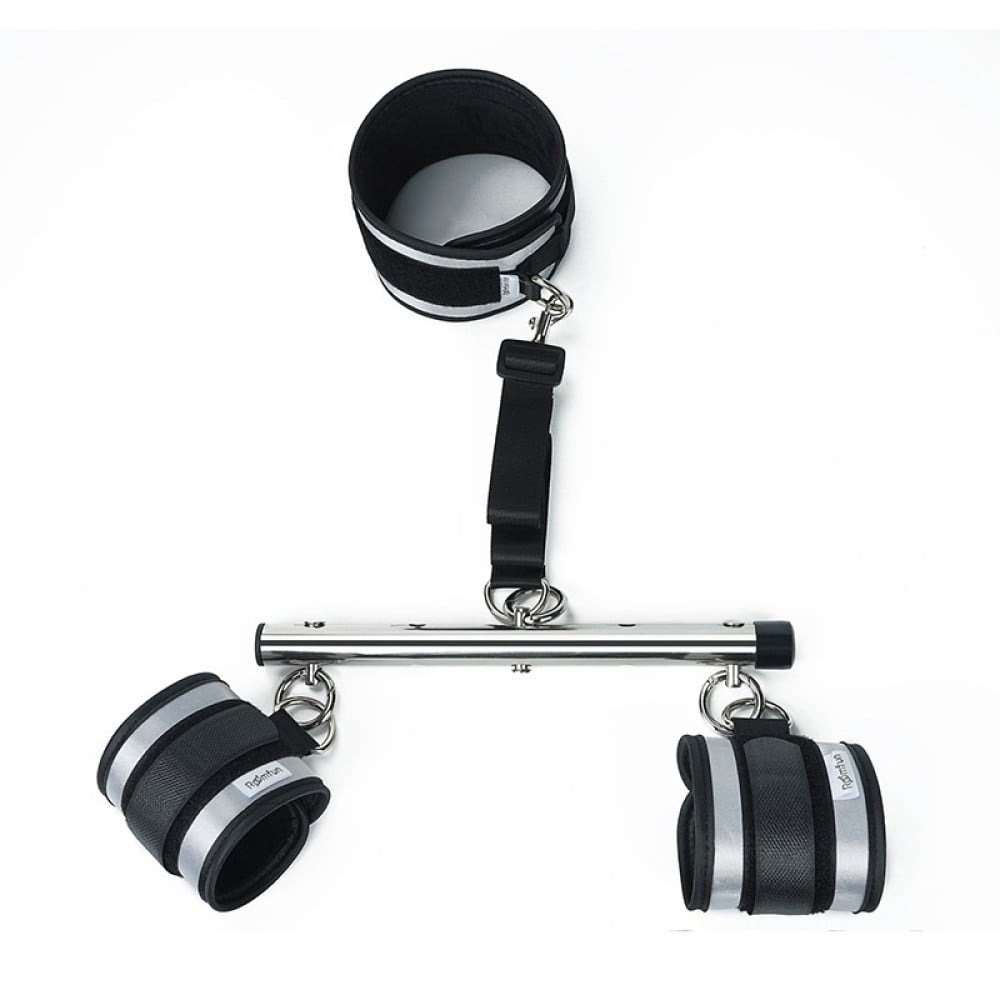 Комплект фіксуючої розпірки з регулюванням Roоmfun Adjustable Spreader Bar Kit чорний/сірий