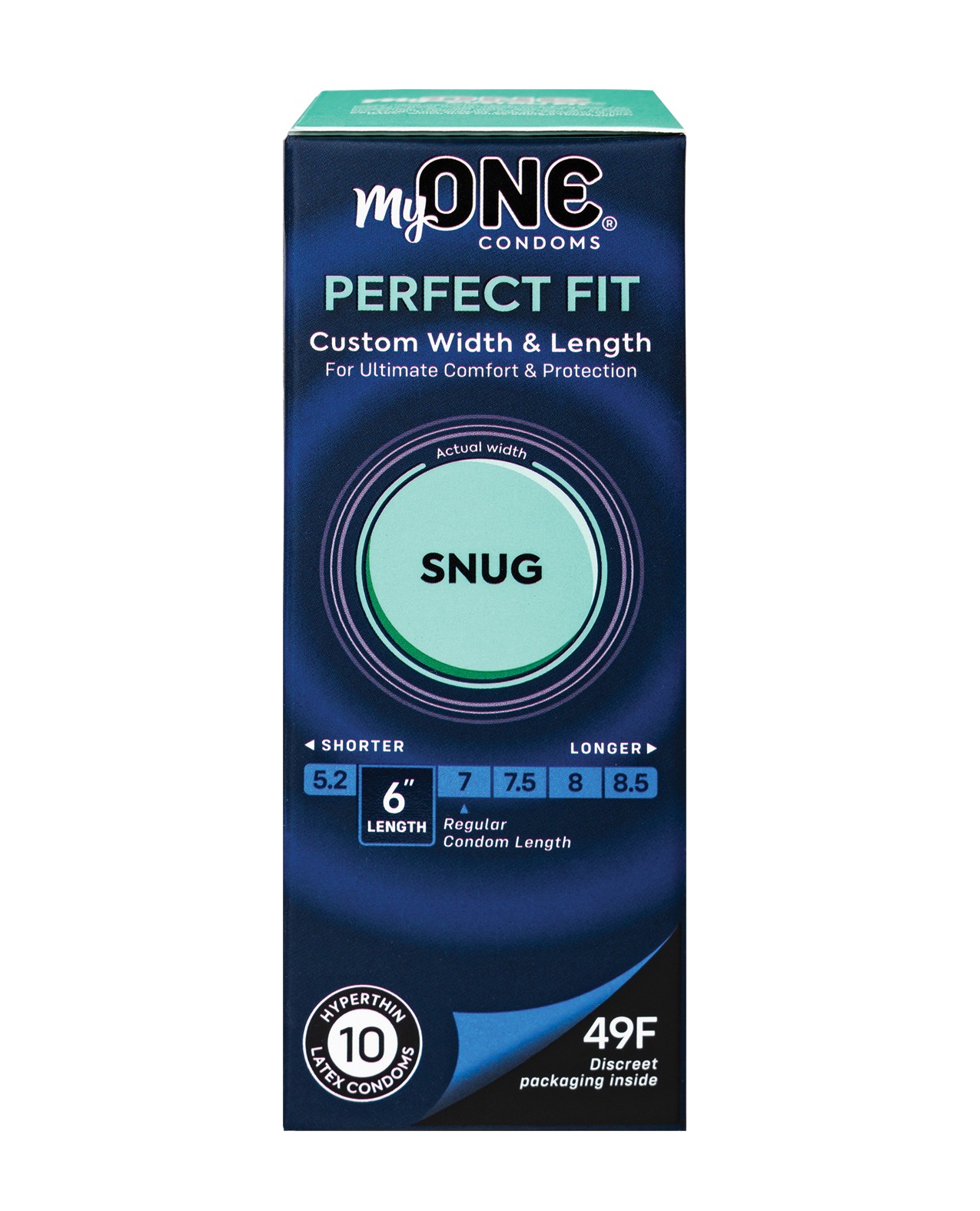 Презервативи MyONE Snug Розмір 49F, 10 шт